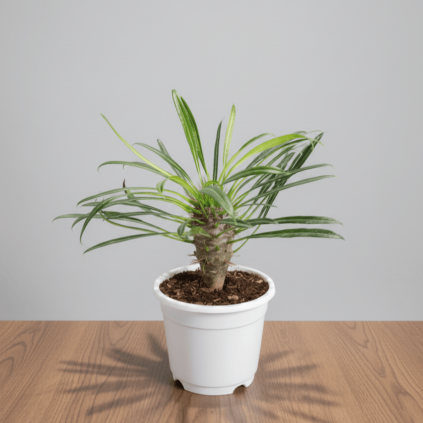 Pachypodium Lamerei - Madagascar Palm | Rare Hardy Indoor Caudex Plant | Bare Rooted