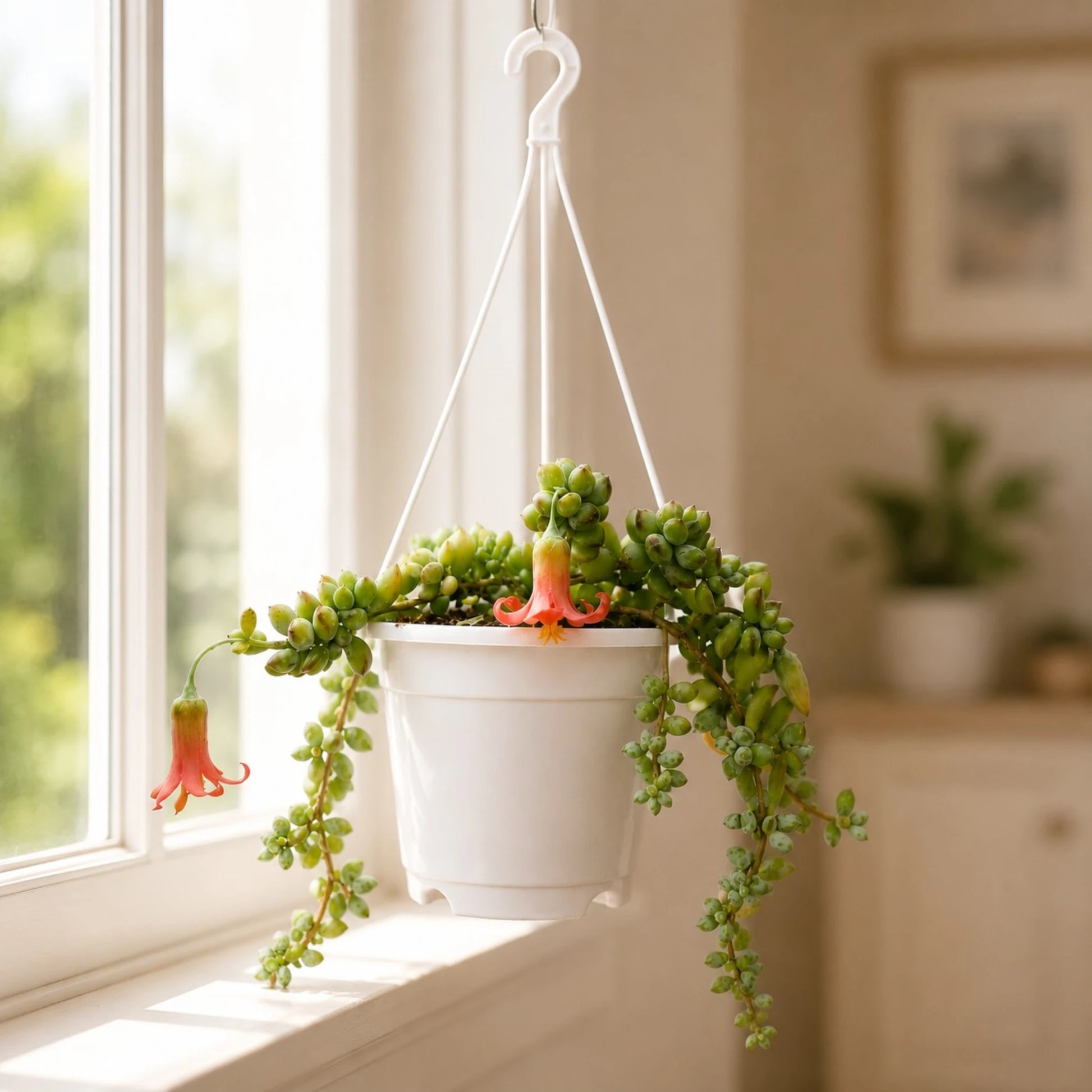 Cliff Cotyledon (Cotyledon Pendens) – Rare Trailing Succulent | Hanging Indoor Plant | Bare Rooted