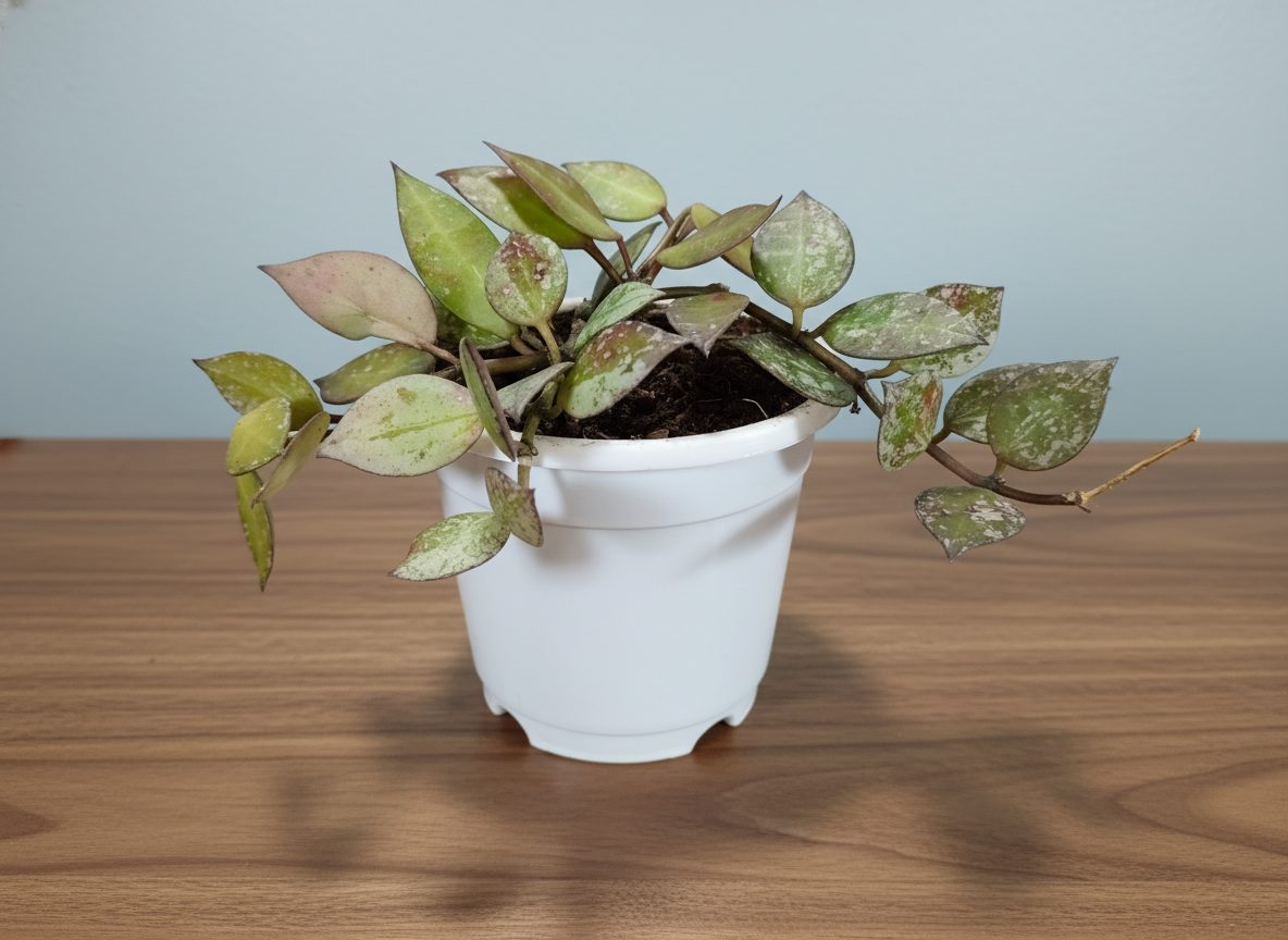 Hoya Krohniana Black Silver Live Plant – Mature, Well-Rooted Bare-Rooted Indoor Hanging Plant