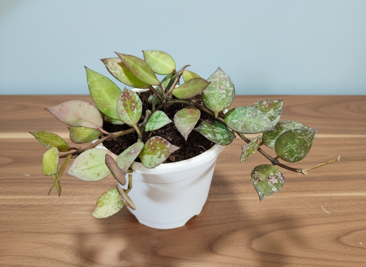 Hoya Krohniana Black Silver Live Plant – Mature, Well-Rooted Bare-Rooted Indoor Hanging Plant