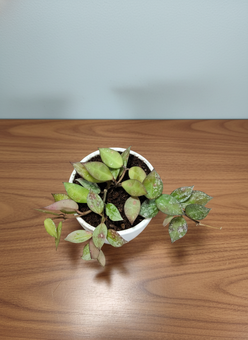 Hoya Krohniana Black Silver Live Plant – Mature, Well-Rooted Bare-Rooted Indoor Hanging Plant